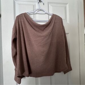 Relaxed Fit Women's Sweater - Dusty Rose